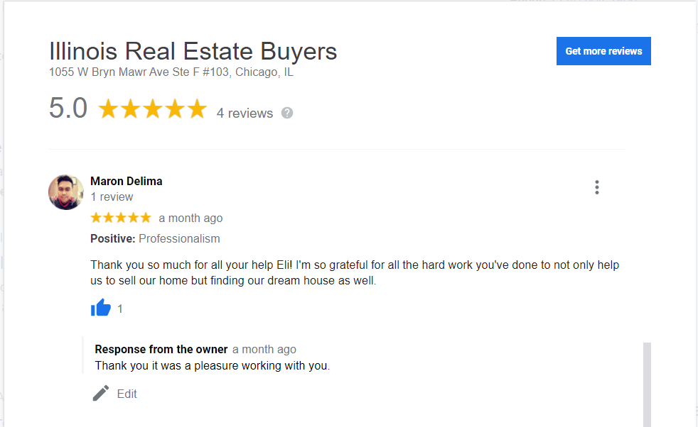 Seller Review