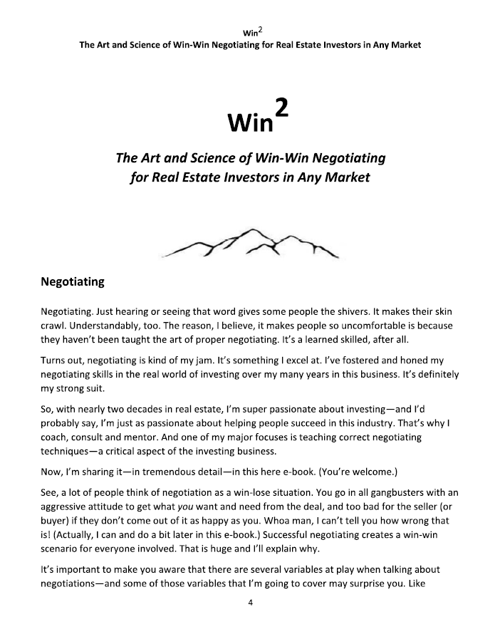 Real Estate Coaching and Consulting