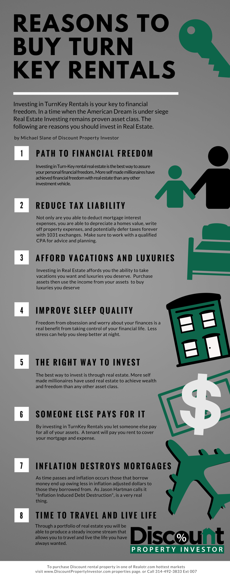 Reasons to Buy TurnKey Rentals by Discount Property Investor