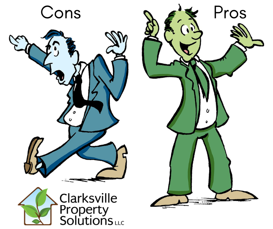 Pros and Cons of Selling Your House via Rent To Own in Clarksville TN