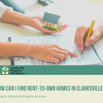 How can I find rent-to-own homes in Clarksville TN?