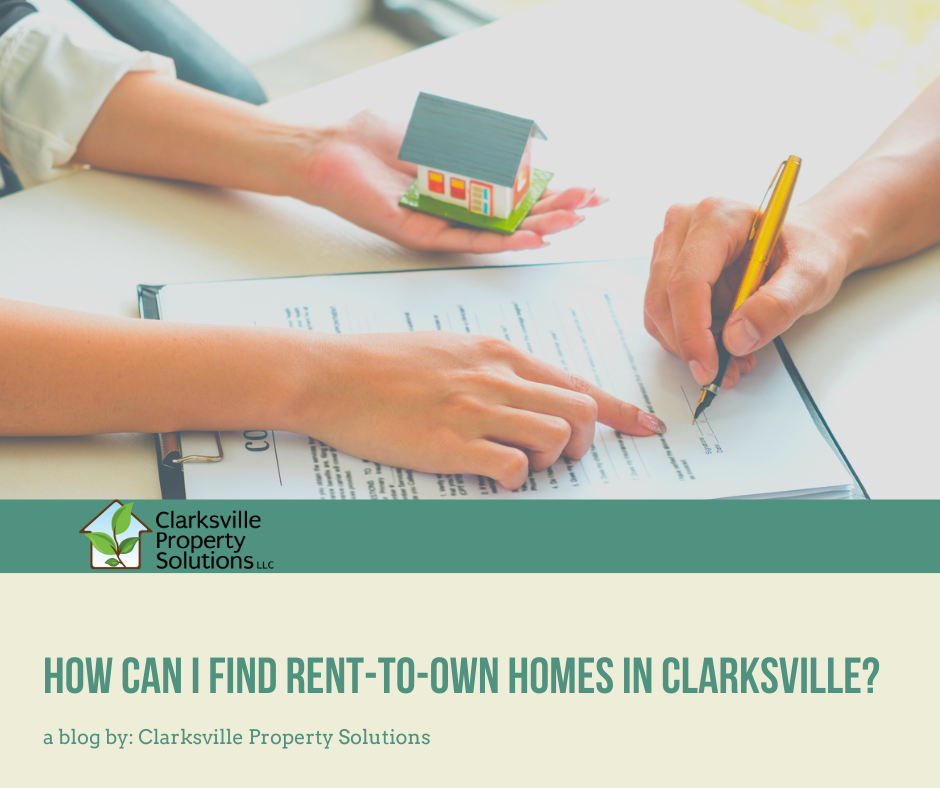 How can I find renttoown homes in Normal? Clarksville Property