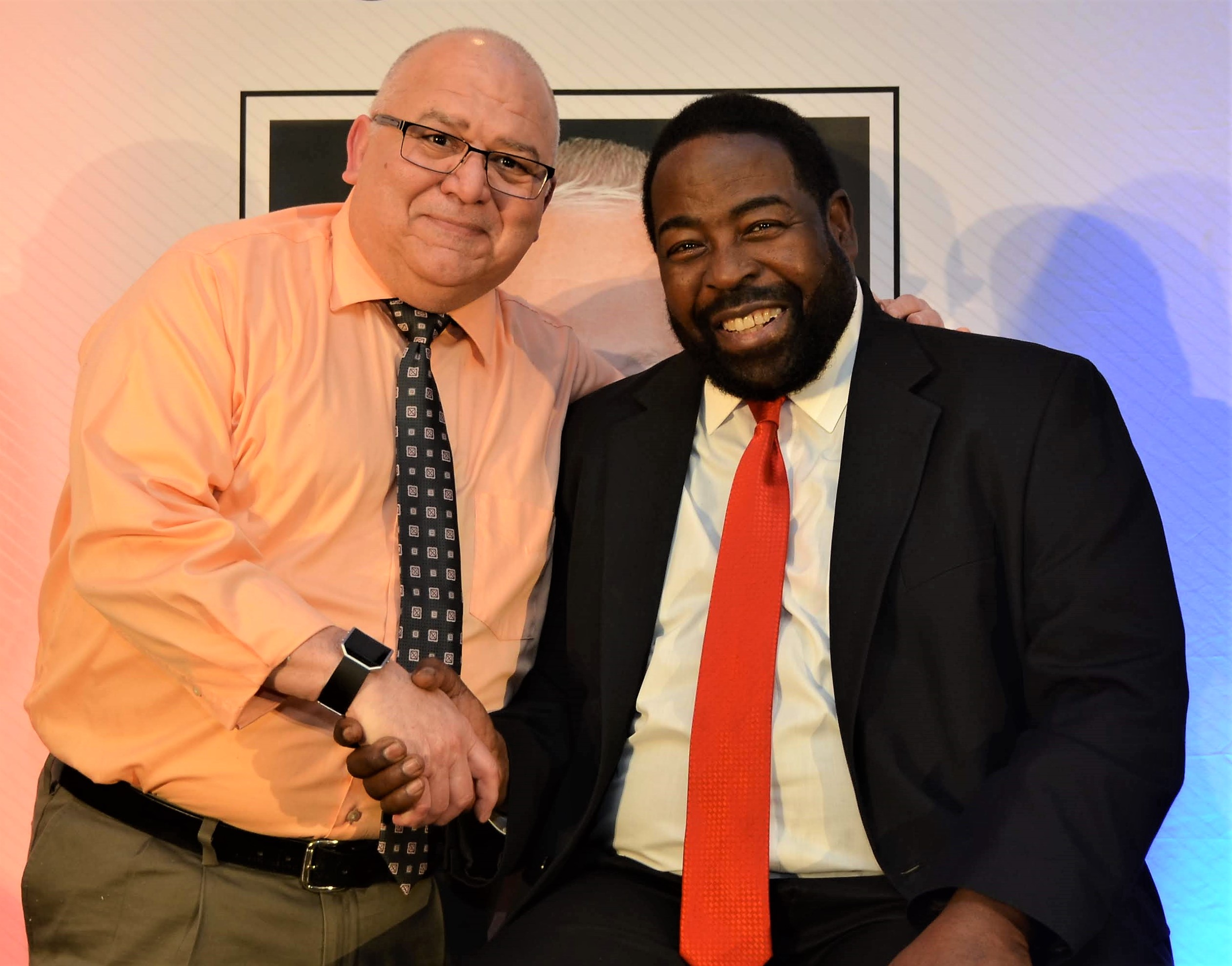 Ahmed Hawari With Les Brown