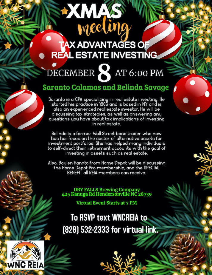 How to Save Taxes in 2022 WNC REIA