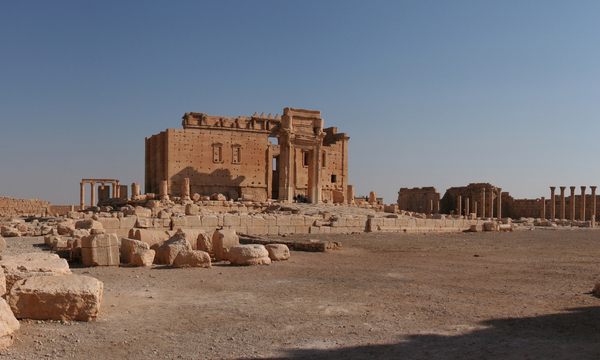Palmyra ruines temple of bel