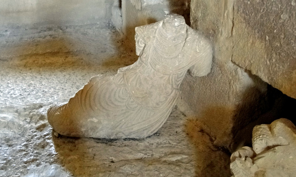 Statue in elahbel tower  palmyra