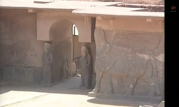 Isis has destroyed the ancient city of nimrud in iraq with video published march 6 2015
