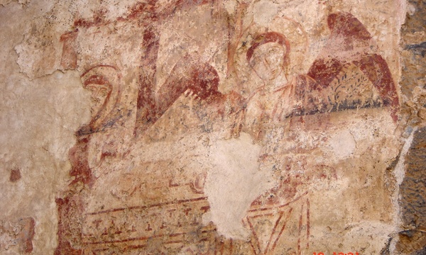 20051218 122144 syria bosra cathedral fresco