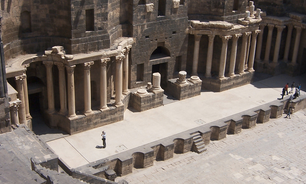 Theater at bosra  syria. %28iv%29