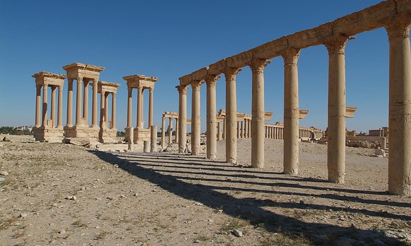 Tetrapylon colonnade palmyra 4!