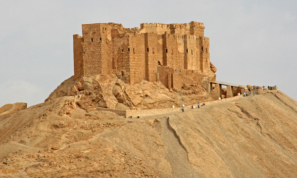 08 castle qala at ibn maan 16th century in palmyra