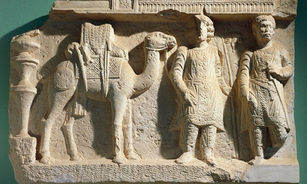 Palmyra camel relief