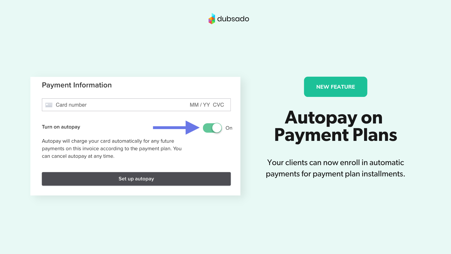 Autopay On Payment Plans Dubsado Release Notes