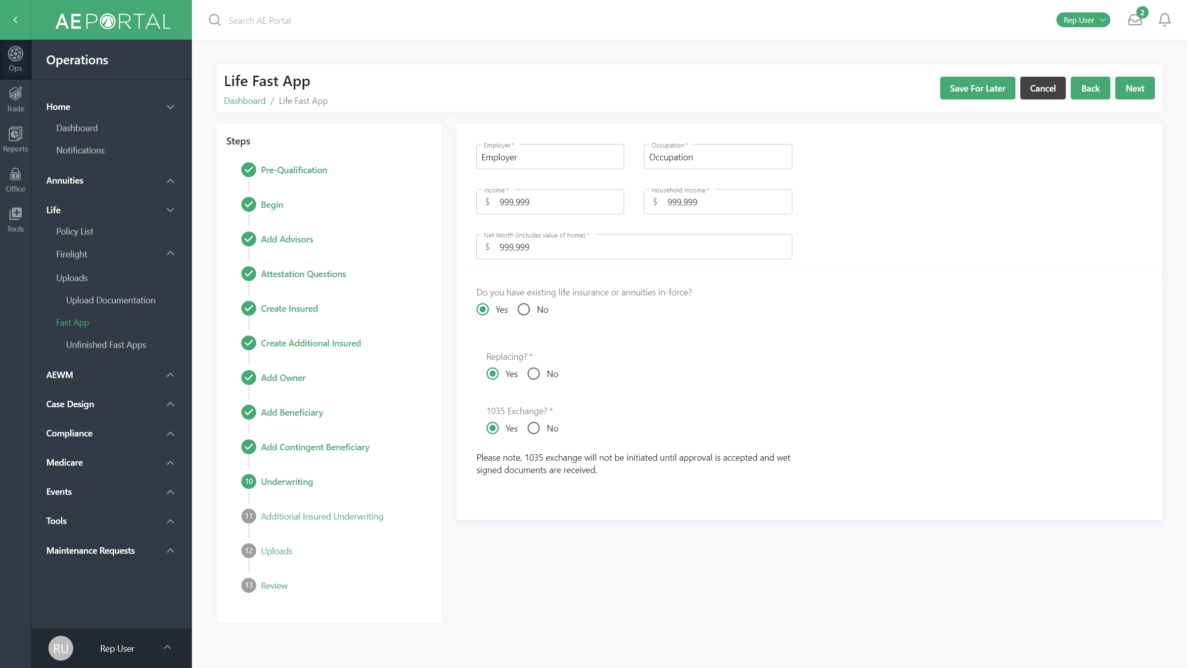 AE Portal Release Notes