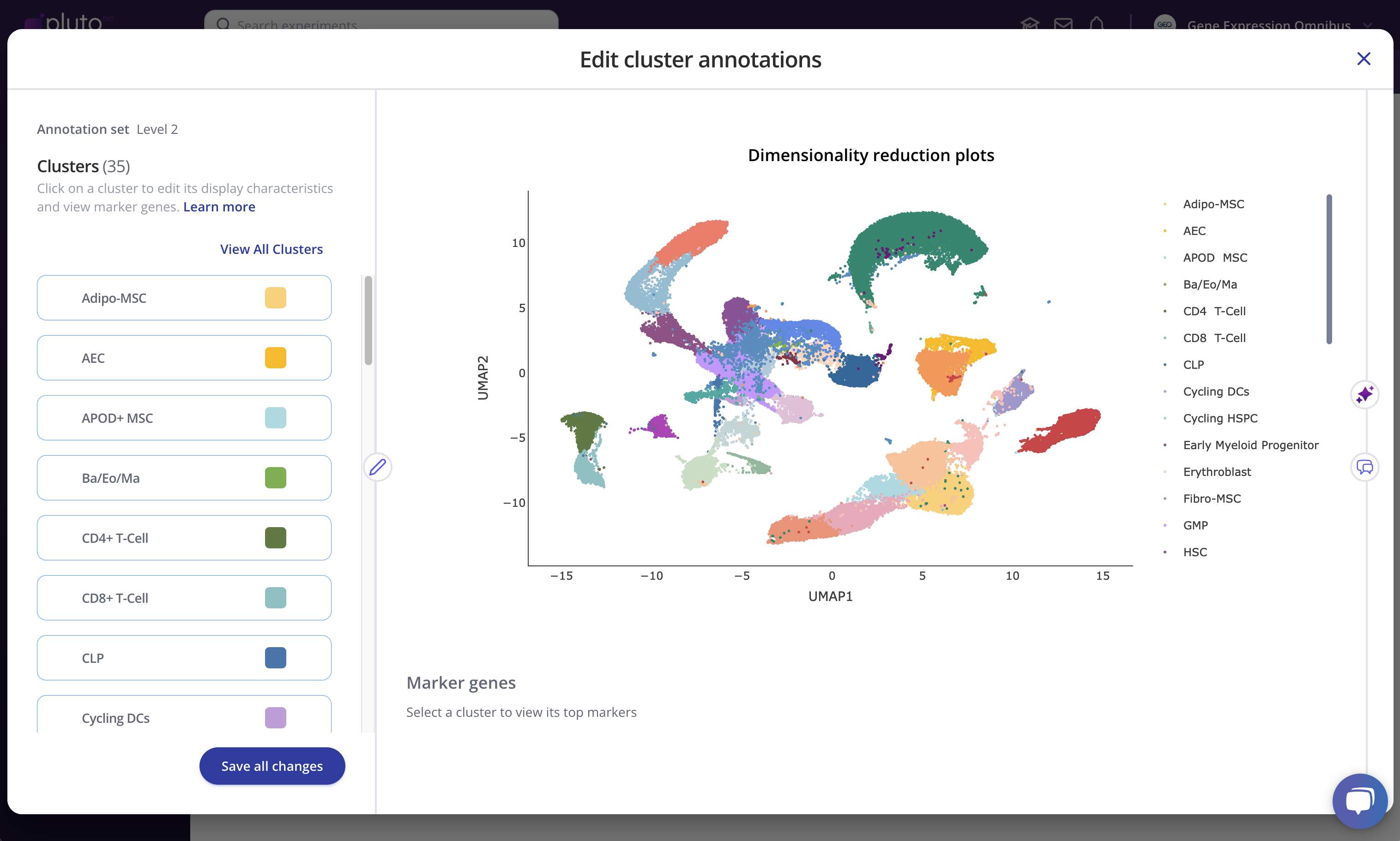 Seurat object upload for single-cell RNA-seq data | Pluto Release Notes