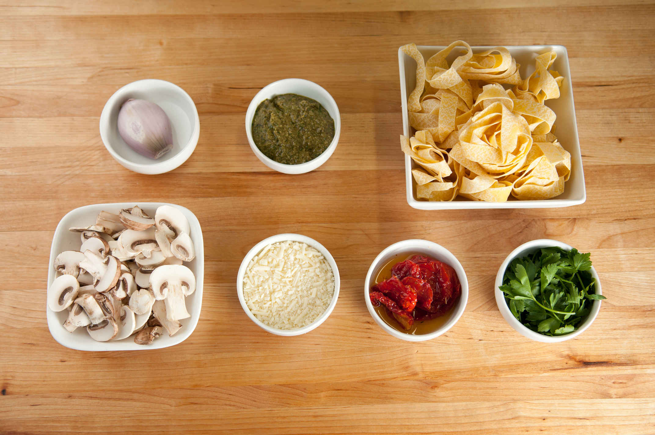 Wild Mushroom Pappardelle Pasta