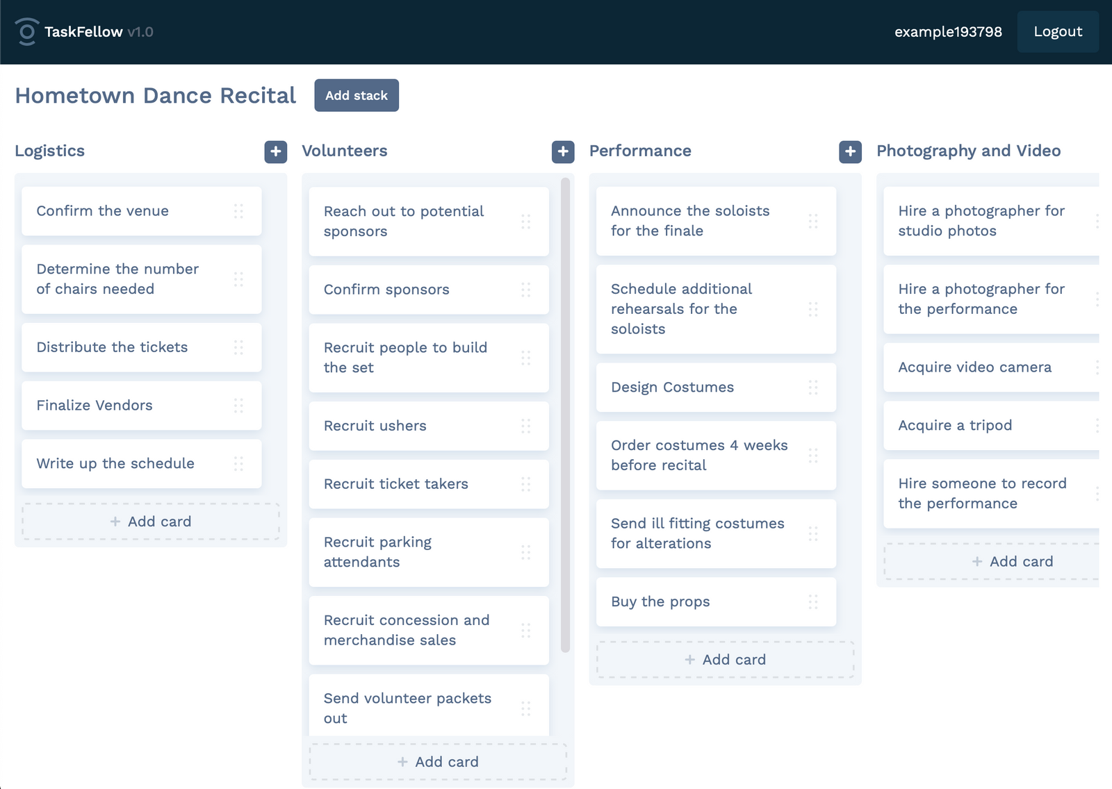 Remake Trello clone web app