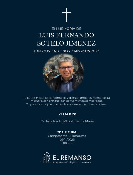 LUIS FERNANDO SOTELO JIMENEZ