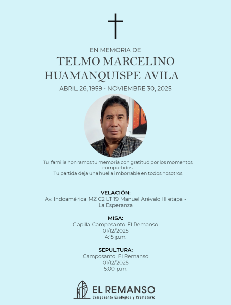 TELMO MARCELINO HUAMANQUISPE AVILA