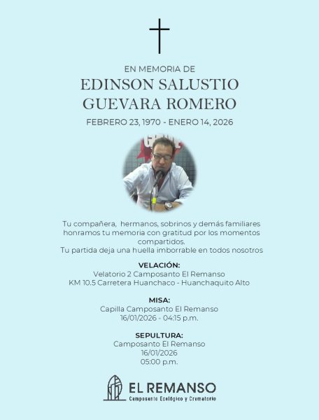 EDINSON SALUSTIO GUEVARA ROMERO