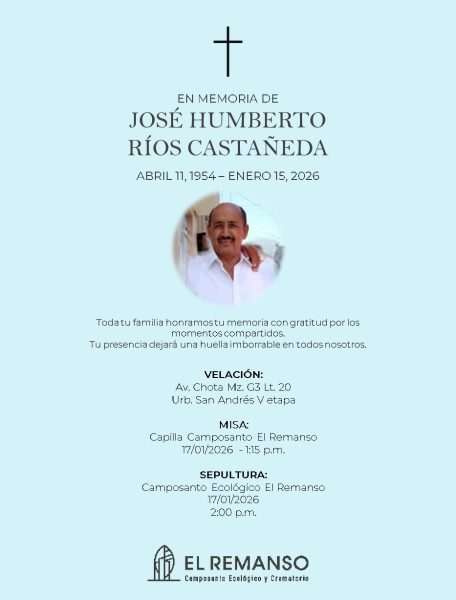 JOSE HUMBERTO RIOS CASTAÑEDA