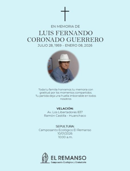 LUIS FERNANDO CORONADO GUERRERO
