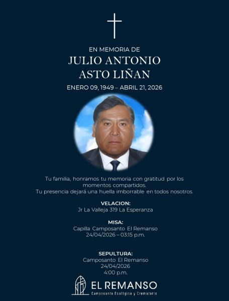 ASTO LIÑAN, JULIO ANTONIO