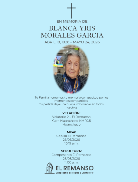 MORALES GARCIA, BLANCA YRIS,