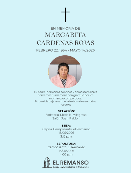 CARDENAS ROJAS, MARGARITA