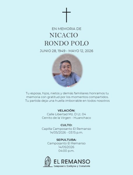 RONDO POLO, NICACIO
