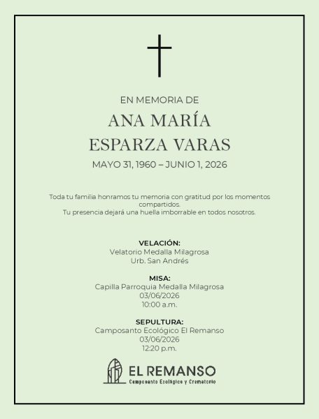 ESPARZA VARAS, ANA MARIA