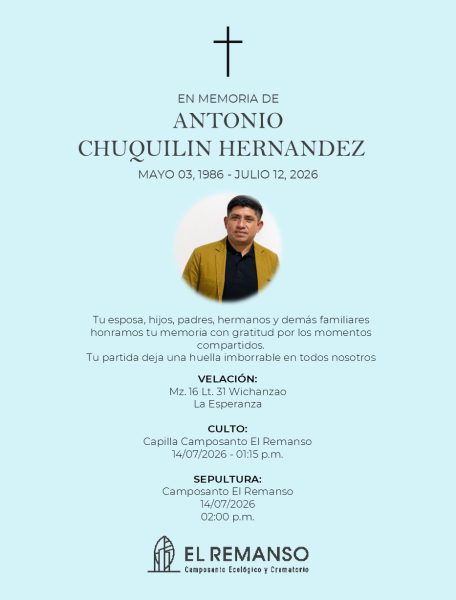 CHUQUILIN HERNANDEZ, ANTONIO