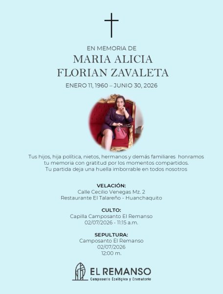 FLORIAN ZAVALETA, MARIA CECILIA