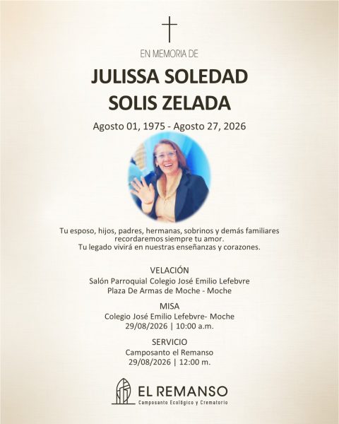 SOLIS ZELADA, JULISSA SOLEDAD