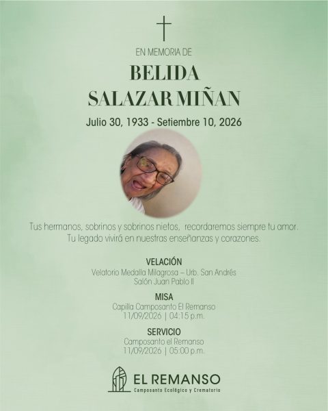 SALAZAR MIÑAN, BELIDA