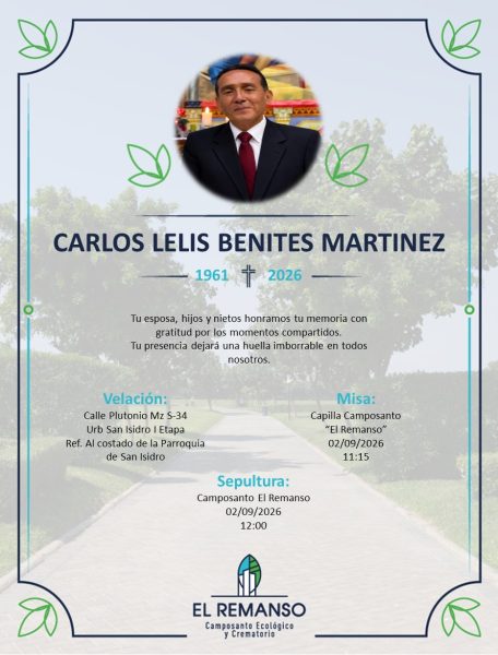 BENITES MARTINEZ, CARLOS LELIS