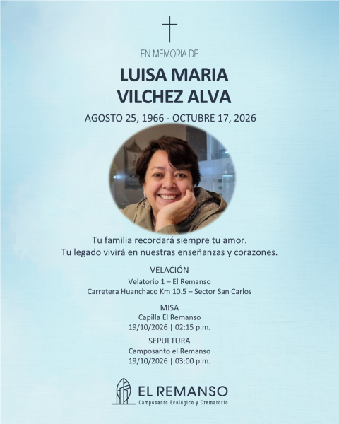 VILCHEZ ALVA, LUISA MARIA