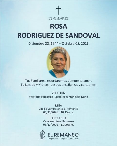 RODRIGUEZ DE SANDOVAL, ROSA