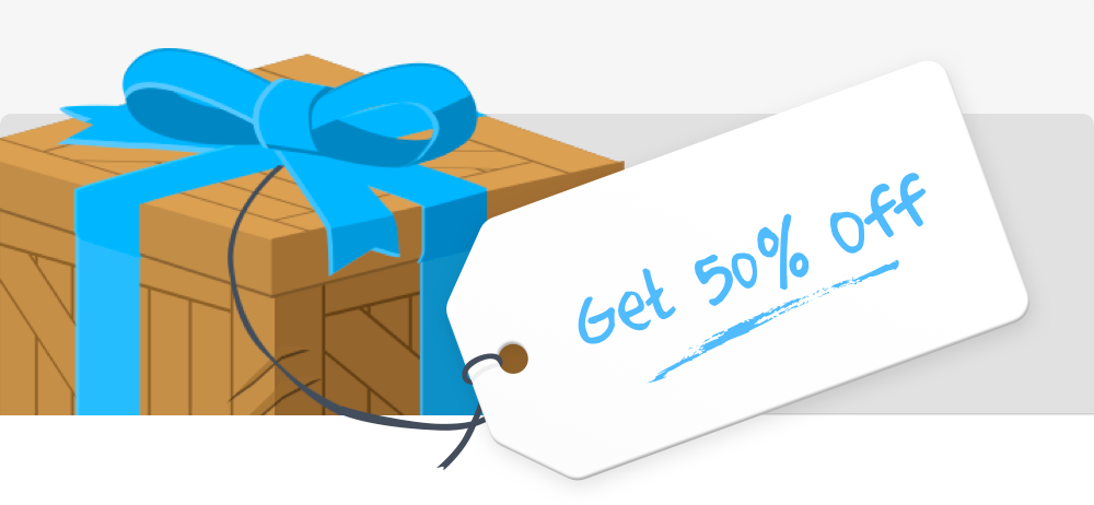 Get 50% Off