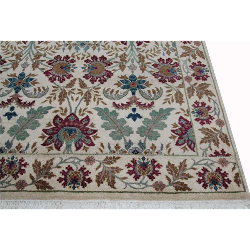 103555 Handwoven Spanish Style Area Rug 6.0x8.8
