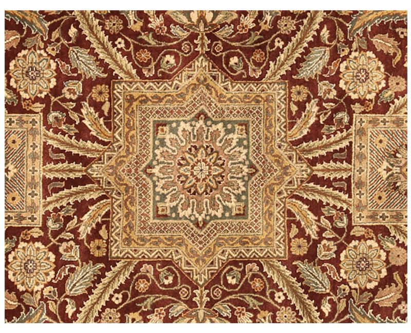 Traditional Handwoven Indian Rug 10.2 x 13.10 106318 NEW AND