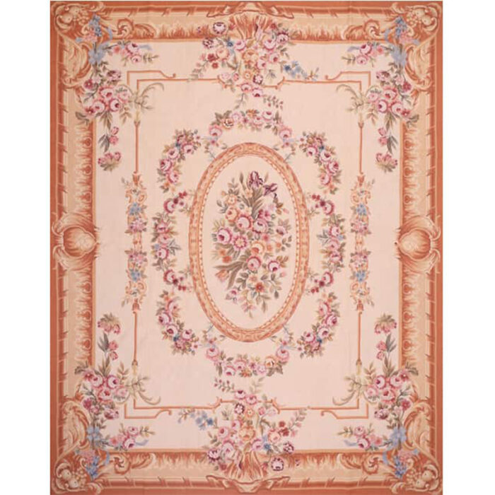 8’0″ x 10’0″ French Style Aubusson Rug 102643 NEW AND ANTIQUE