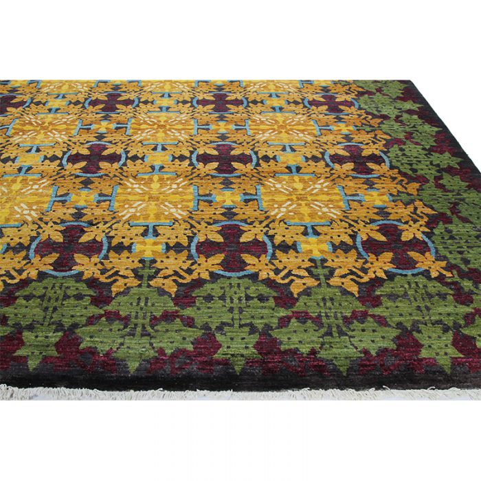 B500706 Transitional Arts and Crafts Style Area Rug 12.3x12.3 NEW