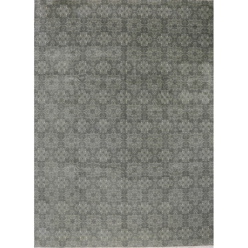 9x12 Gray/Charcoal Transitional Style Rug 500944