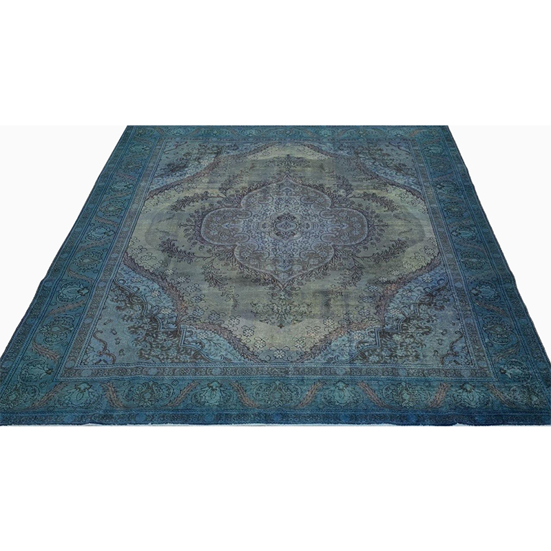 9.8x12.6 Teal Vintage Persian Rug110937