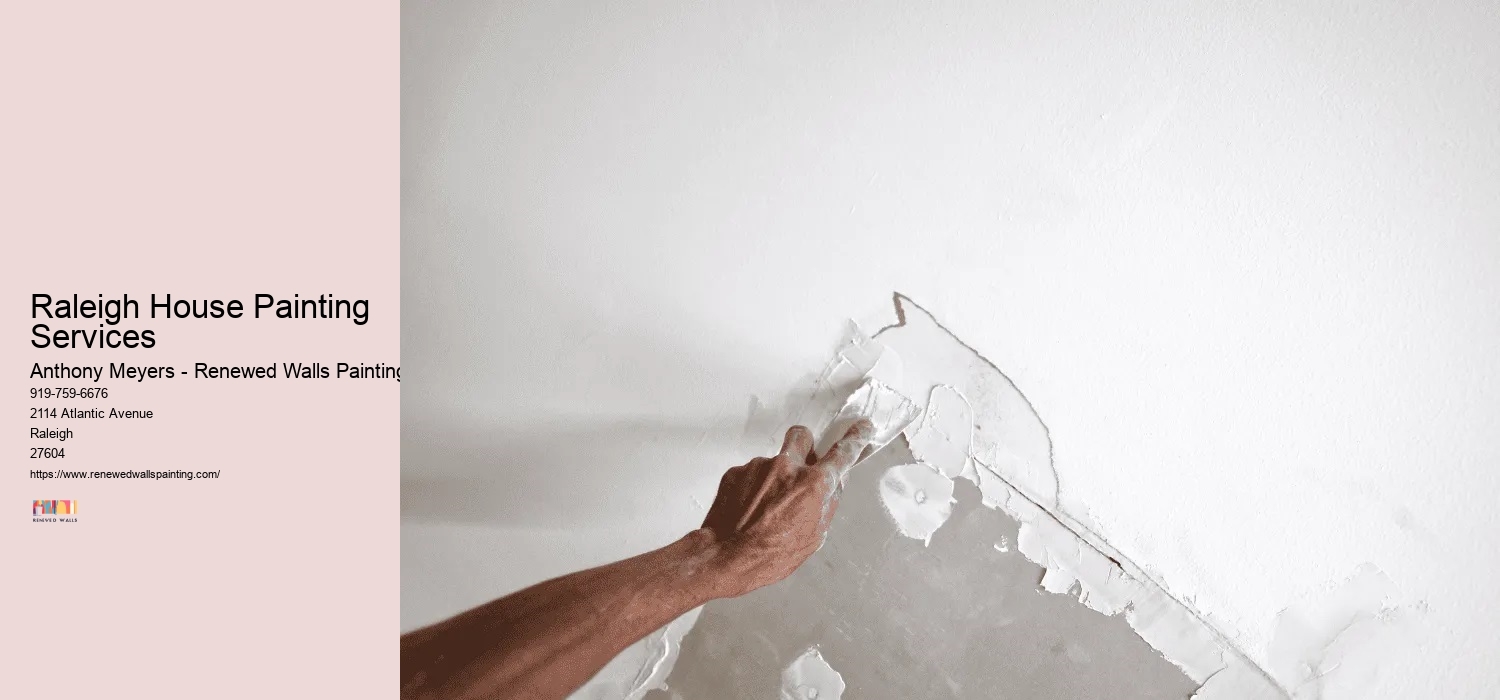 Raleigh House Painting Services