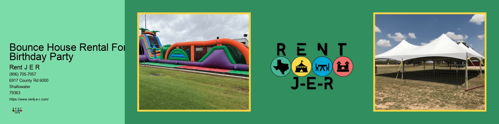 Bounce House Rental For Birthday Party