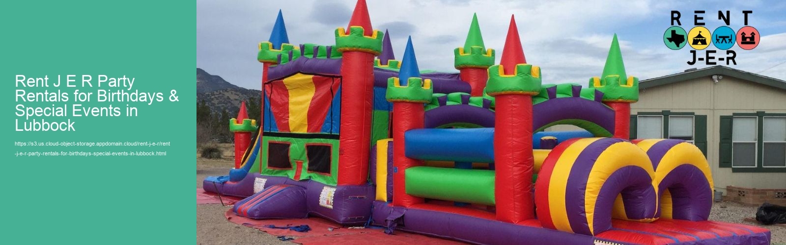 Rent J E R Party Rentals