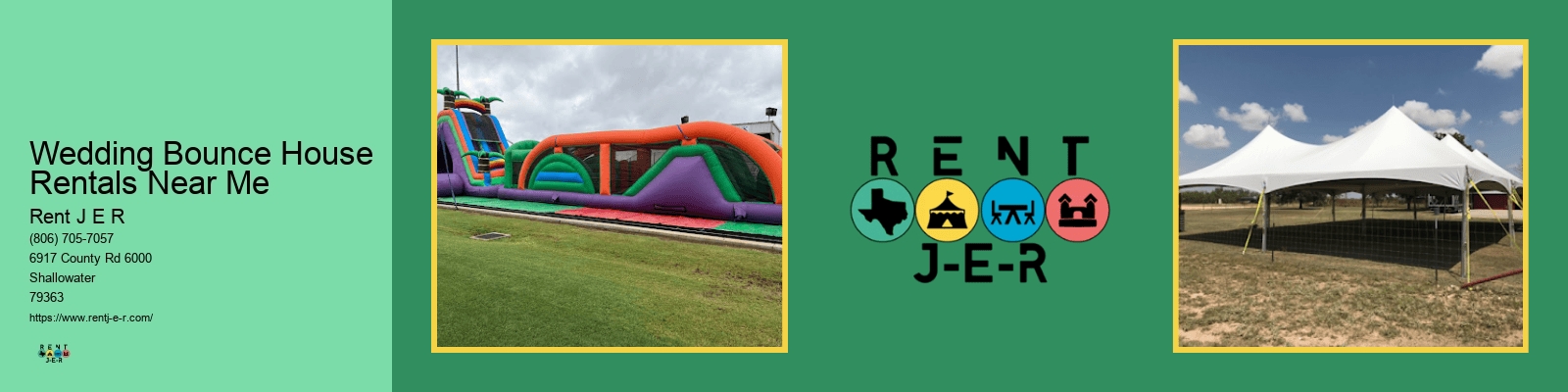 Wedding Bounce House Rentals Near Me