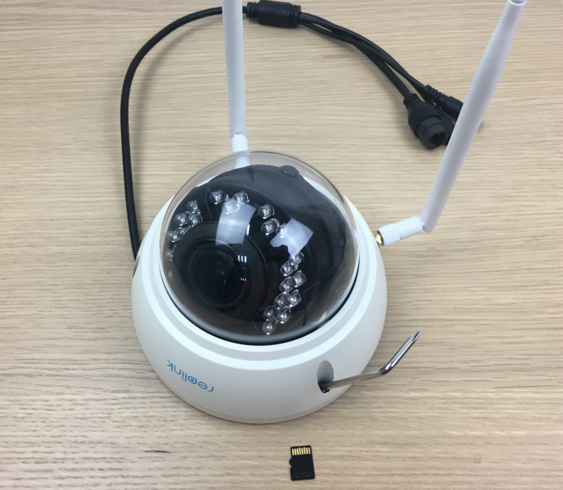 Insert Micro SD Card in RLC422/RLC422W Reolink Support